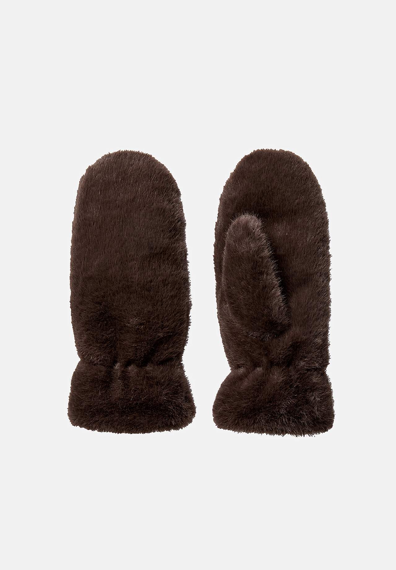 Naisten lapanen pehmeästä tekoturkiksesta tarjous