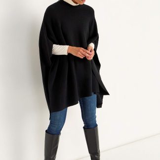 Tiheäsilmukkainen poncho tarjous